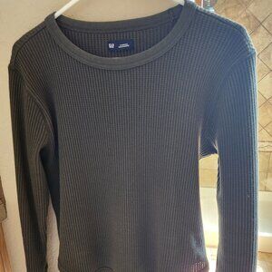 Gap waffle weave top